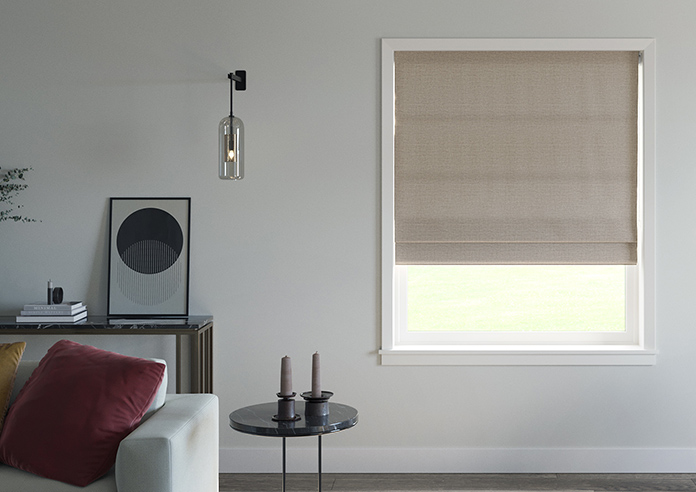 Stockholm, Slate - Twist&Fit Roman Blind - Image 3